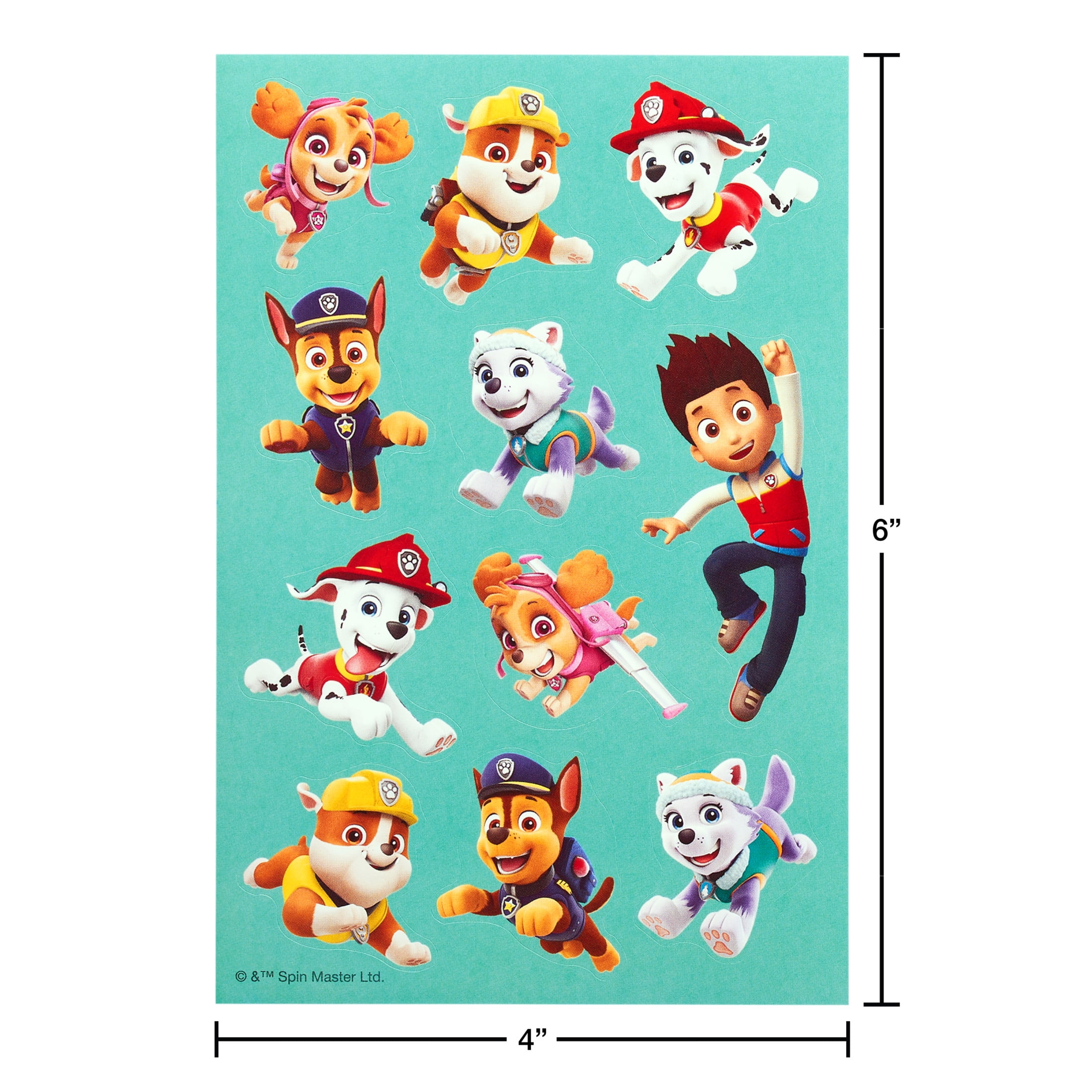 American Greetings Paw Patrol Stickers (78-Count)