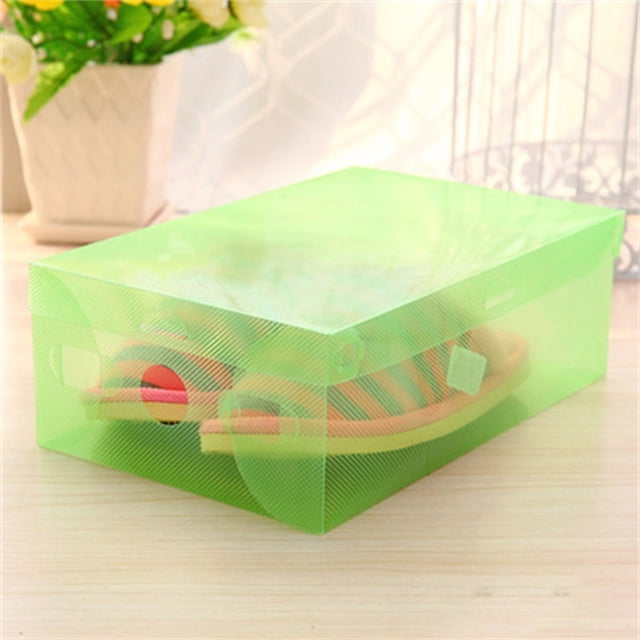 Boreal Craft Rangement Multifonctionnel Coloré, Boîtes de Rangement Pliables Transparentes pour Chaussures, Organisation de Rangement pour Garage, Rangement pour Vêtements, Solutions de Rangement pour Fils, Organisateurs de Chambre et Tissu de Rangement