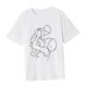 thumbnail image 4 of Camiseta de mujer Ropa Casual Elegante Trajes Verano Tops Cuello Redondo Camisa Básica SG, 4 of 8