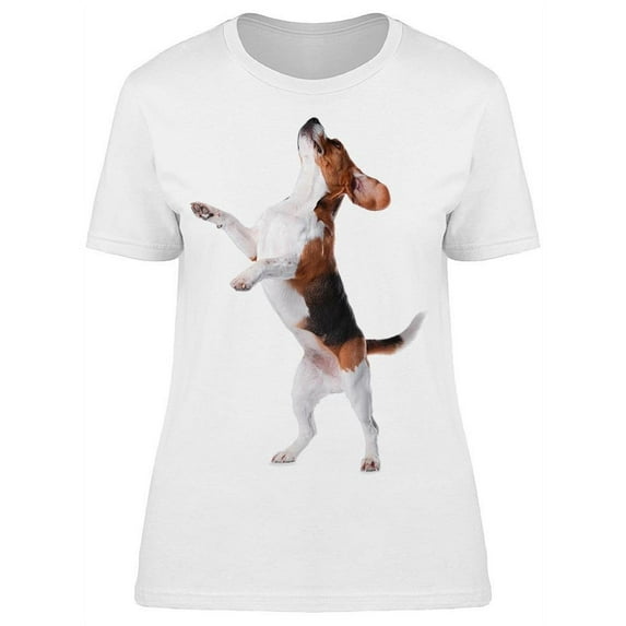 Silly Beagle T-Shirt Women -Image by Shutterstock, Female x-Large
