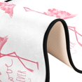 thumbnail image 6 of SKYSONIC 2'X6' Flamingos in Love Runner Rug with Rubber Backing, Valentine's Day Non Slip Entryway Rug Runner Washable Soft Area Rug Carpet for Hallway Bedroom Kitchen Decor, 6 of 6