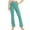 Mint Green, variant on Lenpel Girls' Yoga Pants Toddler High Waisted Straight Leg Comfy Lounge Pants Athletic Workout Trousers 2-13 Y