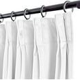 Pinch Pleated blackout 100 Polyester Blend Curtains Room Darkening