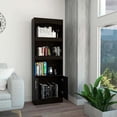thumbnail image 5 of Nmkwnr 3 Shelves Bookcase Bookshlef Book Storage Rack for Home Living Room Office, Black, 5 of 7