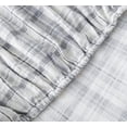 thumbnail image 5 of - Flannel Sheets Twin Size, Anti-Pilling & Wrinkle Resistant Cotton, Touchably Soft for All-Season Comfort - Bed Sheets with Matching Pillowcases & Fitted Sheet (Beacon Hill Ivory), 5 of 10