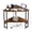Rustic Brown, variant on 28.5" Corner Computer Desk with Charging Station & Open Shelf, Triangle Laptop PC Work Table, Small Home office Desk,Rustic Brown