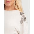 thumbnail image 4 of Jessica Simpson Women's Khissa Crewneck Top, Sizes XS-XL, 4 of 6