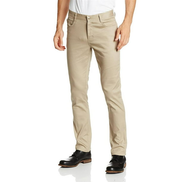 Lee Uniforms - Lee Uniforms Mens Skinny 5-Pocket Pant - Walmart.com ...