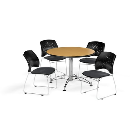 Purple Dining Set OFM Multi-Use Break Room Package, 42