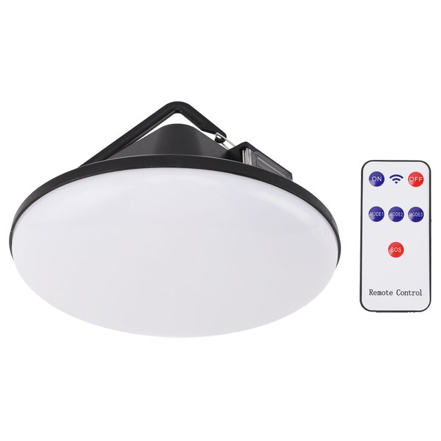 Versatile Hanging Tent Lantern, 3600mAh Waterproof Tent Light Solar Powered 3000LM For Garden