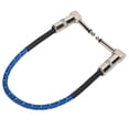thumbnail image 4 of Cables de Pedal de efectos de guitarra de 635mm Cable de Pedal de línea de conexión Cable de ángulo recto accesorios de guitarra, 4 of 8