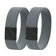 thumbnail image 1 of 2 correas elásticas para zapatos, cordones antisueltos, correas de tobillo, bandas elásticas de repuesto para zapatos planos y de cuero. gris oscuro, 1 of 8