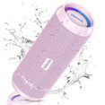 thumbnail image 1 of RIENOK Altavoz Bluetooth portátil 30W Doble emparejamiento Estéreo inalámbrico verdadero Sonido HD IPX7 Impermeable Ducha deportiva al aire libre Altavoz inalámbrico Bluetooth 5.3 para fiesta en casa, 1 of 5