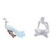 thumbnail image 1 of Escultura De Pavo Real Pensador, Figura Abstracta, Adorno Decorativo Para Jardín, Artesanía, Estatua Para Decoración Del Hogar, Patio, Mesa, Sala De Estar, Estante, Oficina, Estantería., 1 of 8