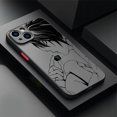 thumbnail image 3 of Funda de teléfono de Anime Death Note, cubierta trasera transparente mate para iPhone 16, 15, 14, 13, 12, 11, Mini Pro Max, X, XR, XSMax, 7, 8 Plus, 3 of 5
