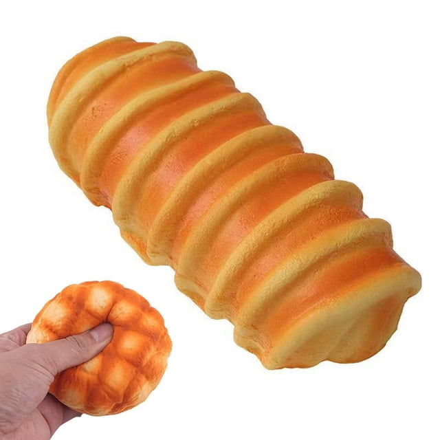 Simulation Bread Food Big Squishy Stress Relief Toy Slow Rebound Decompression Bread Toy