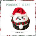 thumbnail image 3 of Plush Squishy Dumpling, Christmas Dumpling Plush with Steamer, 3 of 6