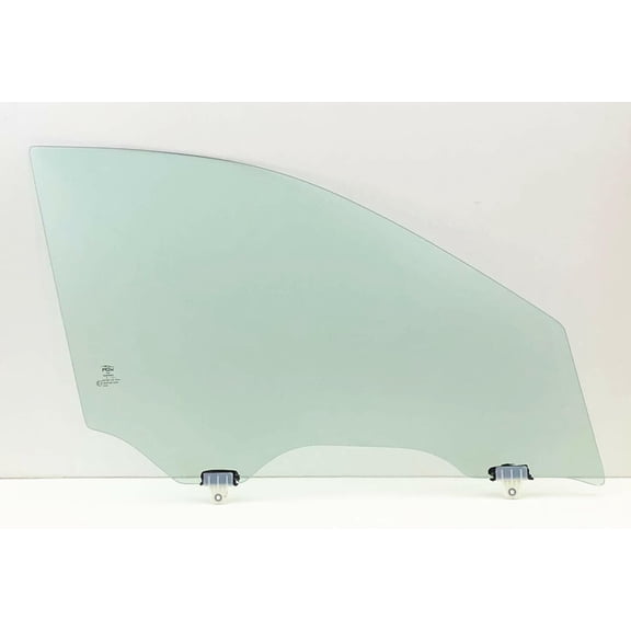 Tempered Passenger Right Side Front Door Window Door Glass Compatible with Infiniti Q50 2014-2024 Models