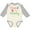 Natural and Heather, variant on Inktastic I Love My Mommy Handprints Boys or Girls Long Sleeve Baby Bodysuit