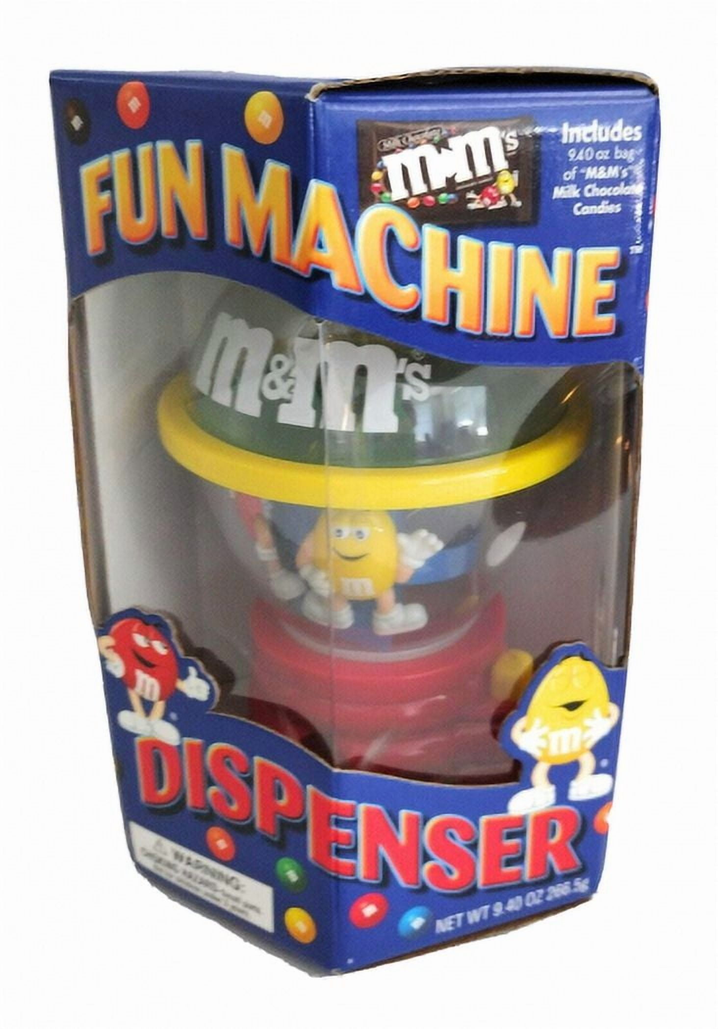M&M's World Officially Licensed Bubble Gum Machine Candy Dispenser