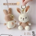 thumbnail image 3 of Llaveros de conejo de peluche YONGSHENG blanco 11 cm, 3 of 4
