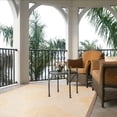 thumbnail image 4 of Safavieh Courtyard Jennifer Damask Indoor/Outdoor Area Rug, Dark Beige/Beige, 2'7" x 5', 4 of 10