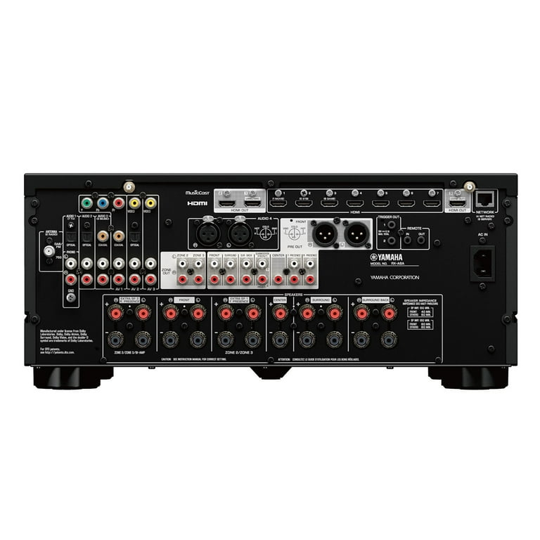 Yamaha RX-A6A AVENTAGE 9.2-Channel Home Theatre AV Receiver with