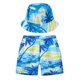 thumbnail image 1 of Odeerbi 2-16 Años Bañador de Playa Para Niños Con Juego de Gorro de Cubo Bañador Estampado Bañador de Secado Rápido, 1 of 8