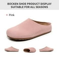 thumbnail image 2 of Women's Blain Genuine Suede Slip-On Clogs with + Memory Foam & Chic Buckle Mule - Comfortable, Non-Slip, Wide Widths Available, 2 of 6