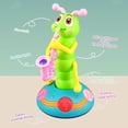 thumbnail image 4 of Oruga de saxofón bailando, nuevos juguetes de saxofón eléctrico Caterpillar para niños, baile automático para evitar obstáculos (azul), 4 of 5