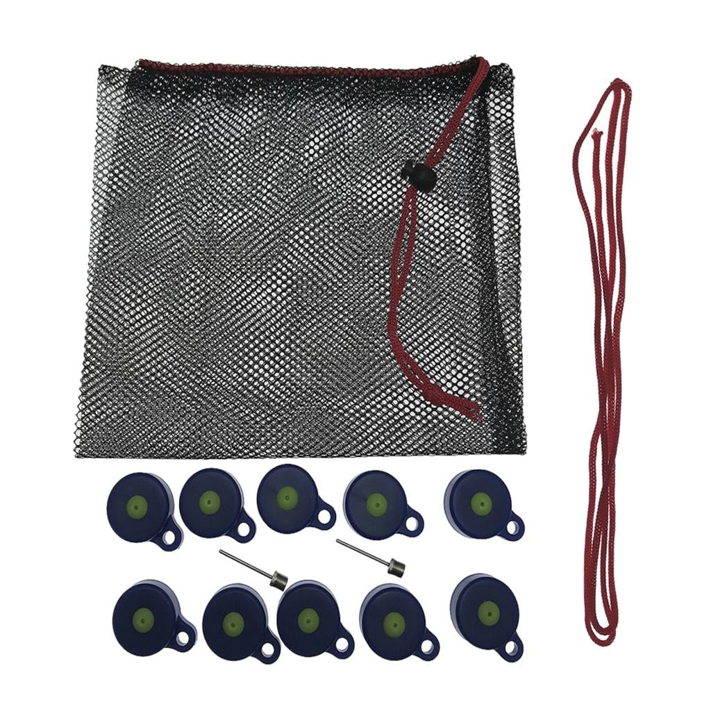 10 Pack Reusable High Pressure Bottle Caps, Air Bottles Containers