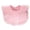 Pink, variant on Alvage Baby Girl Snap Button Bibs Cotton Cute Bow Lace Bibs Waterproof Saliva Towels,Pink
