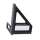 thumbnail image 2 of Regla de medición de ángulo múltiple 45/ de alta regla de alta precisión Triángulo de protractor cuadrado para carpintería de carpintería de 8.5x7.9x11.2cm, 2 of 8