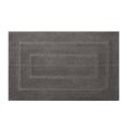 thumbnail image 1 of Lujosa alfombra de baño de calidad para hotel y spa, microfibra suave y absorbente, alfombra de baño peluda antideslizante, alfombras de baño de diseño geométrico contemporáneo para bañera y ducha, 1 of 7