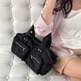 thumbnail image 4 of Fashionable Nylon Shoulder Bag Practical Underarm Bag for Work Travel & Shopping, 4 of 8