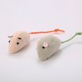 thumbnail image 3 of 2PCS Cat Toy Mouse Bite-resistant Simulated Plush Cat Chew Toy Cat Training Toy, 3 of 10