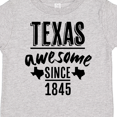 thumbnail image 4 of Inktastic Texas Awesome Since 1845 Boys or Girls Toddler T-Shirt, 4 of 5
