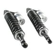 thumbnail image 1 of GZYF 375mm 14.75" A Pair Rear Nitrogen Shock Absorbers for Kawasaki Black/Silver Rear Shock Absorbers, 1 of 4