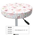 thumbnail image 4 of Fuzoiu Swan And Flowers Print Bar Stool Cushions, Super Breathable Round Bar Stool Covers,Seat Cushion Round- One Cushion Only-13 inch, 4 of 7