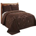 thumbnail image 2 of Better Trends Ashton Collection Cotton Chenille Tufted Medallion Bedspread Full & Double, 2 of 5