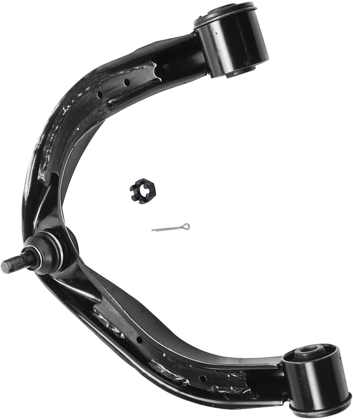 Detroit Axle - Front Right Upper Control Arm w/Ball Joint Replacement for Nissan Pathfinder Armada Titan Infiniti QX56 QX80 Fits select: 2004-2008 NISSAN TITAN XE/SE/LE, 2017 NISSAN ARMADA PLATINUM