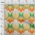 thumbnail image 2 of oneOone Cotton Poplin Mint Green Fabric Ikat Craft Projects Decor Fabric Printed By The Yard 56 Inch Wide, 2 of 6