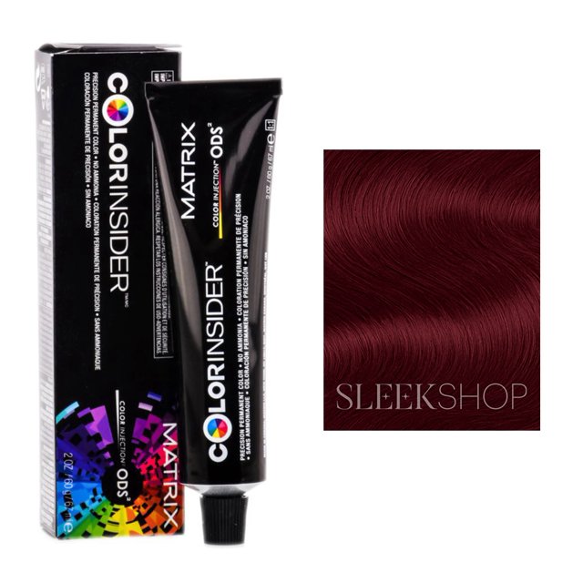 4RV+ Dark Brown Red Violet + - Matrix Color Insider, Hair Color- 2.00oz Tinte Cabello Matrix belleza