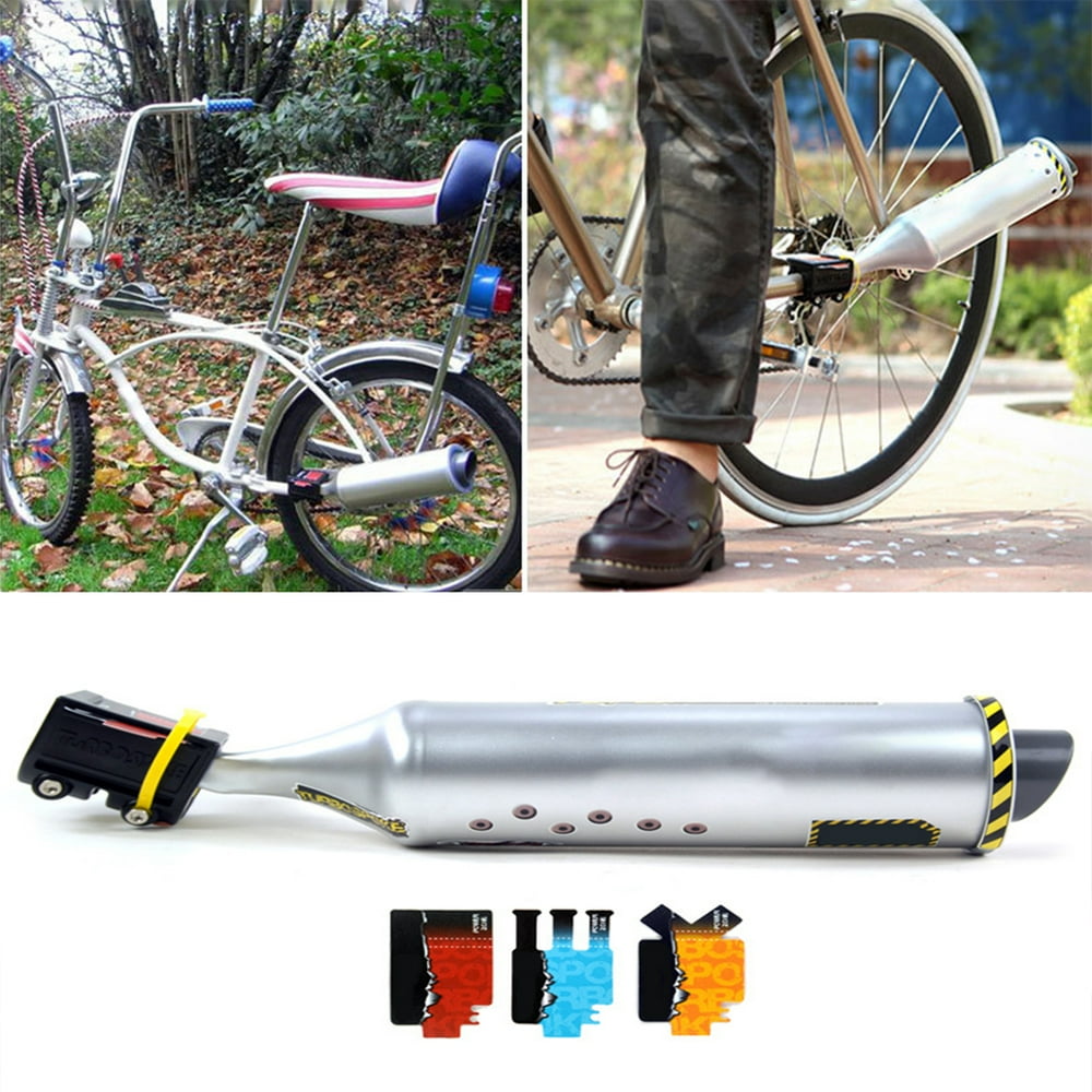 Cheers.US 6 Different Turbo Motorcycle Sound Effects Bicycle Exhaust Sound System Motorcycle