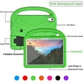 thumbnail image 5 of Dteck Kids Case for iPad 10th Generation 10.9 inch 2022, Lightweight EVA Handle Shockproof Rugged Case with Built-in Kickstand for New iPad 10th Gen 10.9", Green, 5 of 8