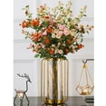thumbnail image 6 of Dalrosia 4PCS Silk Rose Long Stem Artificial Flowers Mini Rose for DIY Wedding Bouquets Centerpieces Bridal Shower Party Home Decorations,28in, 6 of 6
