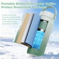 thumbnail image 7 of Ataujin 22oz Portable Breastmilk Cooler, Milk Cooler for Breastmilk with 24-Hour 360° Cooling, Bottle Cooler for Travel, Baby Essentials with 2pcs Breastmilk Storage Bottle, 7 of 7