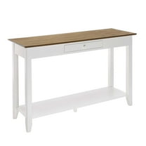 Convenience Concepts American Heritage 1 Drawer Console Table with Shelf