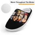 thumbnail image 4 of Mha My Hero Academia Kid's Cotton Slippers Winter Warm Soft Plush Slippers with Rubber Sole Non-Slip Indoor Outdoor Slip on Shoes Fluffy House Slippers For Boys Girls Teen, 4 of 8