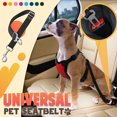 thumbnail image 2 of CAROOTU Ceinture de Sécurité de Voiture pour Animaux de Compagnie Attache Harnais Réglable Robuste Ceintures Accessoires pour Animaux de Compagnie pour Chien Chat, 2 of 6